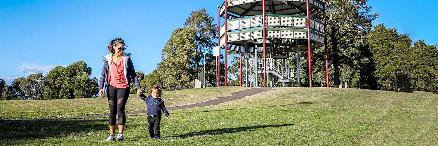 Family time at Peace Park, Ashbury, Sydney. Credit: NSW Department of Planning and Environment / Salty Dingo