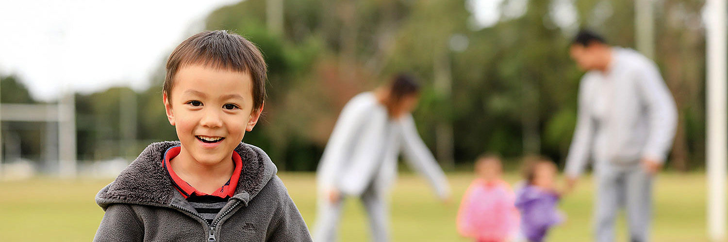 Family time at Cabramatta Sportsground, Sydney. Credit: NSW Department of Planning and Environment / Salty Dingo