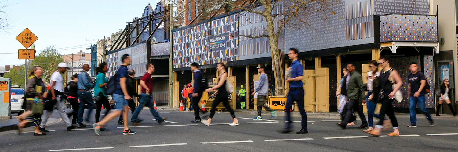 Gibbons St, Precinct E in Redfern, Sydney CBD NSW.  Credit: NSW Department of Planning and Environment / Salty Dingo