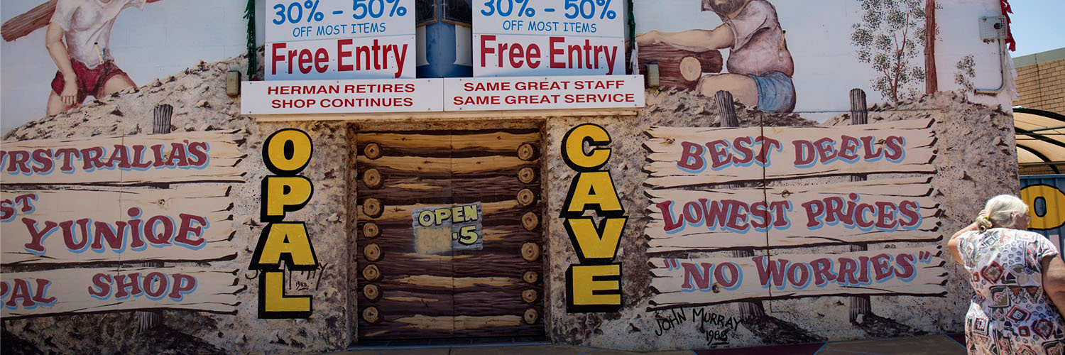 Opal Cave on Morilla Street in Lightning Ridge, NSW. Credit: NSW Department of Planning and Environment / Quentin Jones