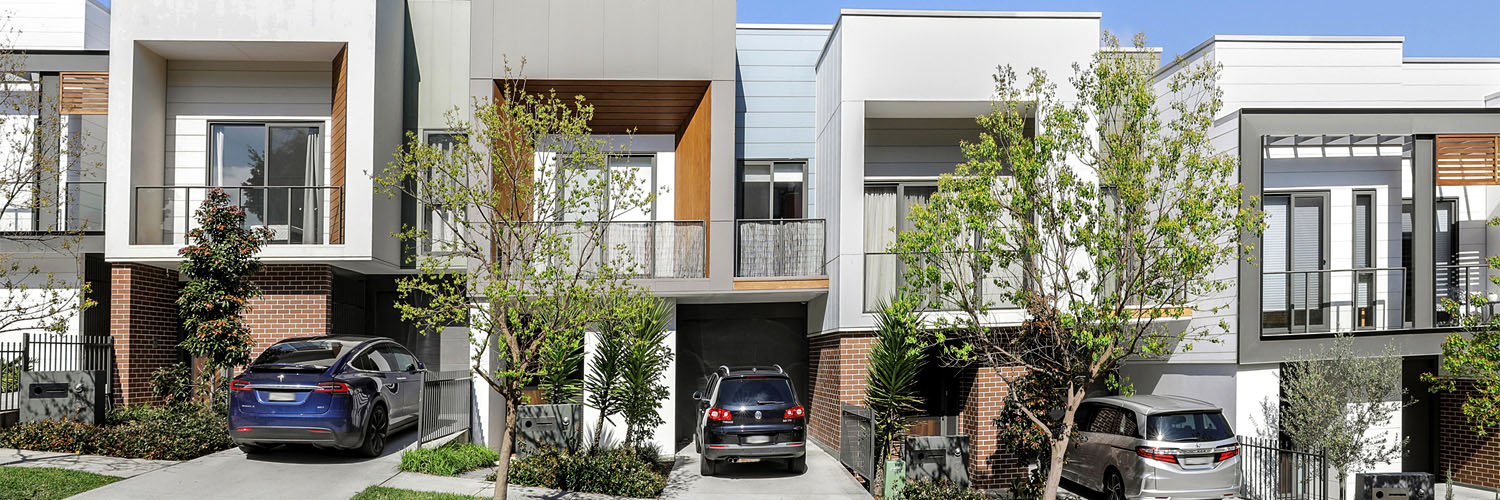 Lardelli Drive, Ryde, Sydney NSW - Example of Medium Density Housing. Credit: NSW Department of Planning and Environment / Christopher Walters