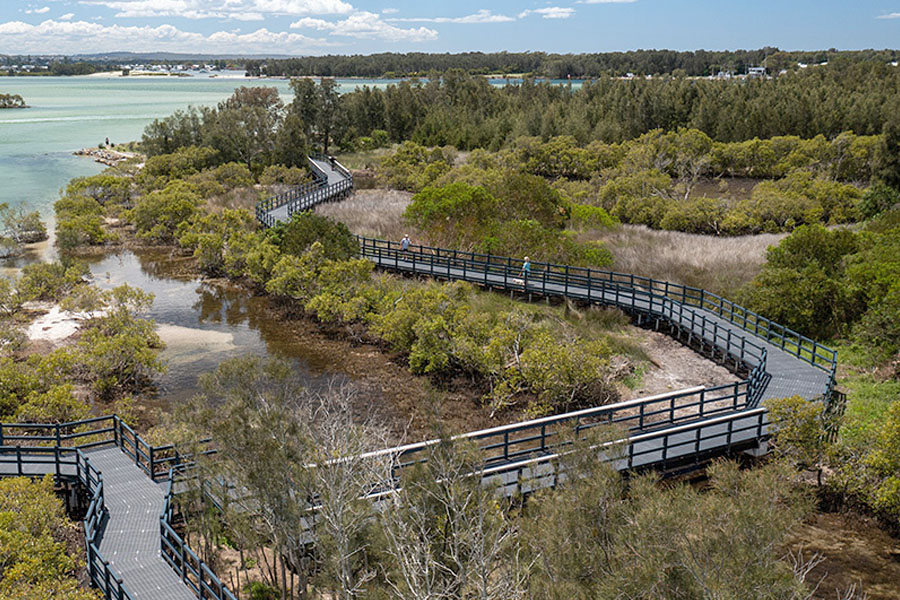 Swansea foreshore, Lake Macquarie. Credit: Lake Macquarie City Council