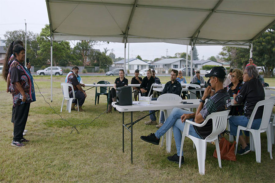 Community celebration at Cabarita Reserve