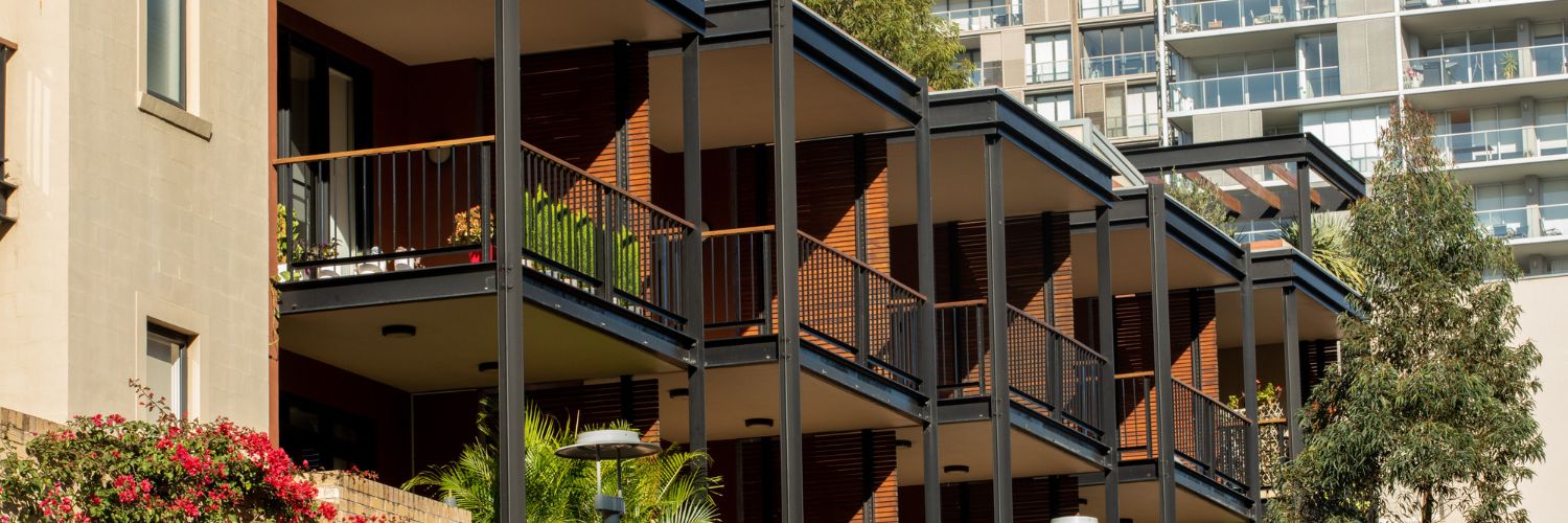 Apartment buildings on Harris Street, Pyrmont, NSW. Credit: NSW Department of Planning and Environment