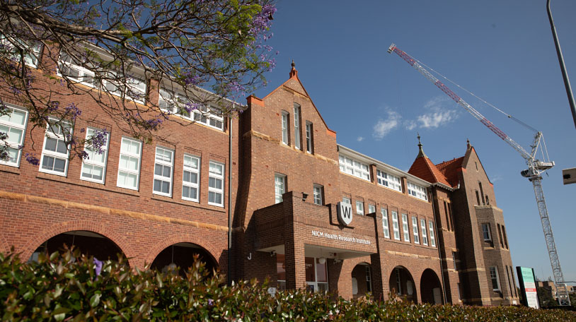 Research facility within the Westmead Health precinct.