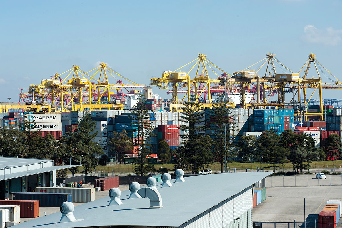 Port Botany at Botany Bay, Sydney, NSW. Credit: NSW Department of Planning and Environment / Don Fuchs