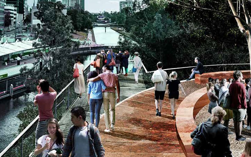 Stewart Street Reserve concept