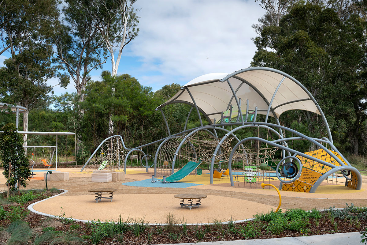 Children's playground at Carrawood Park