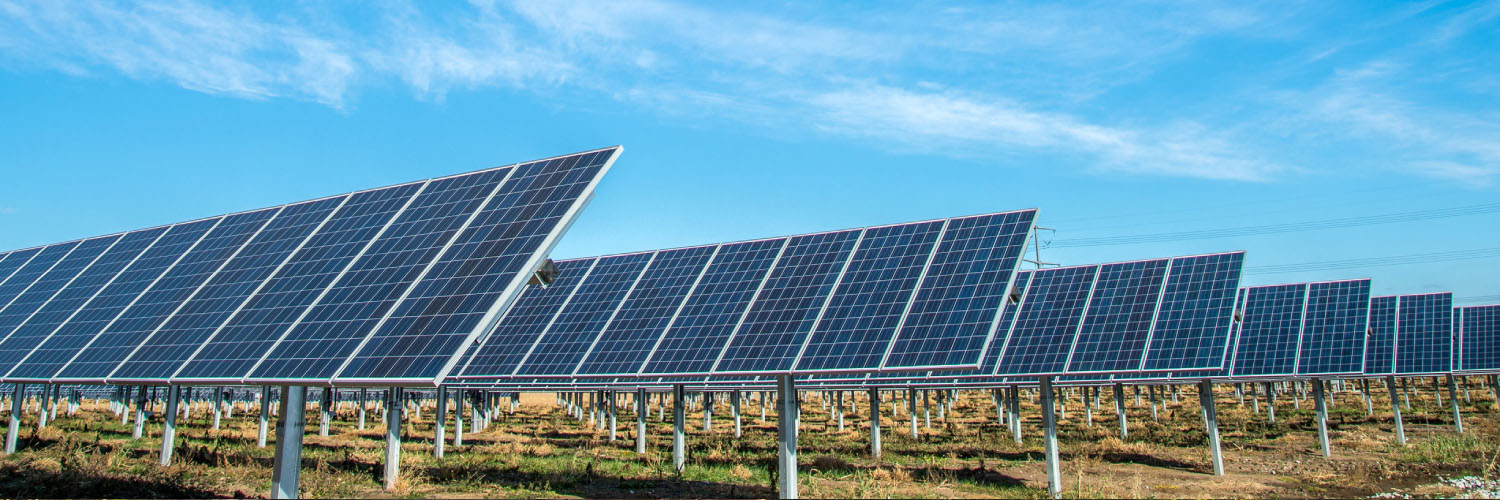 Solar farm solar panels - Energy NSW. Credit: NSW Department of Planning and Environment