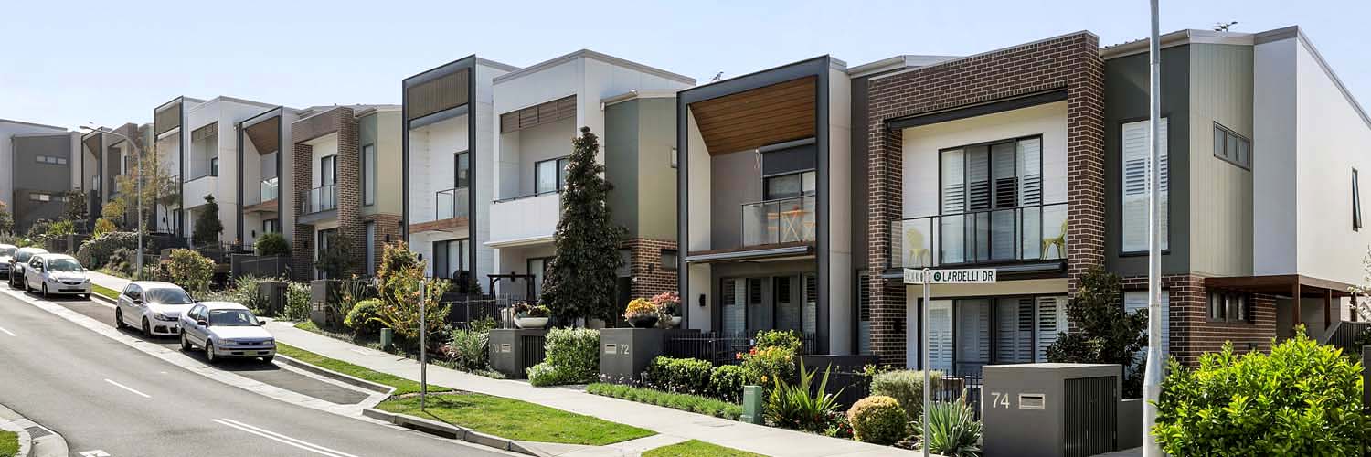 Lardelli Drive, Ryde, Sydney NSW - Example of Medium Density Housing. Credit: NSW Department of Planning and Environment / Christopher Walters
