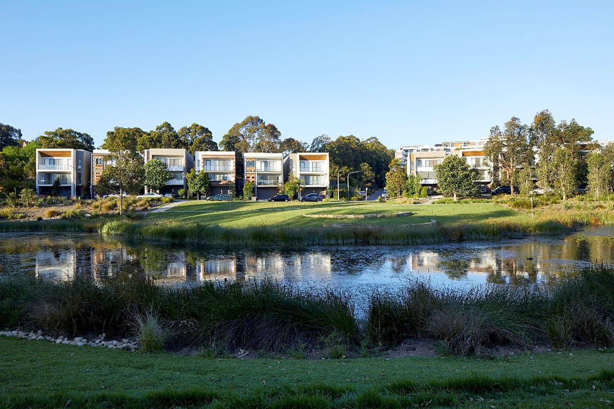 Putney Hill development in Ryde, NSW.