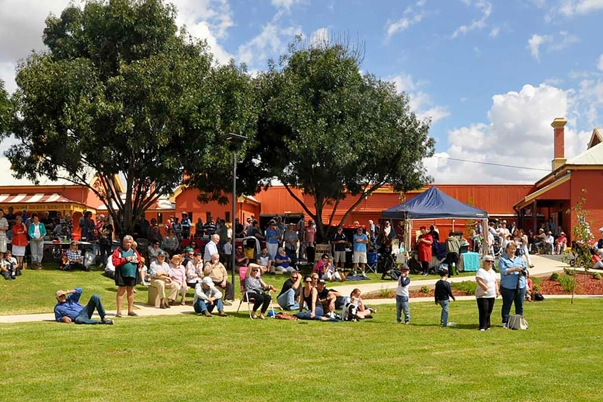 The State Heritage-listed Temora Railway Station has been restored and returned to active use. Credit: Temora Independent