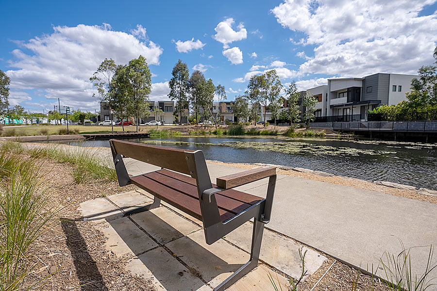 Fairwater, NSW – Example of dual occupancy housing. Credit: NSW Department of Planning and Environment