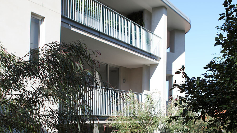 The mixed-use development at Charing Cross Apartments combines historic design influence with modern, garden-centric living. Credit: Alex Rink. Source: McGregor Westlake Architecture