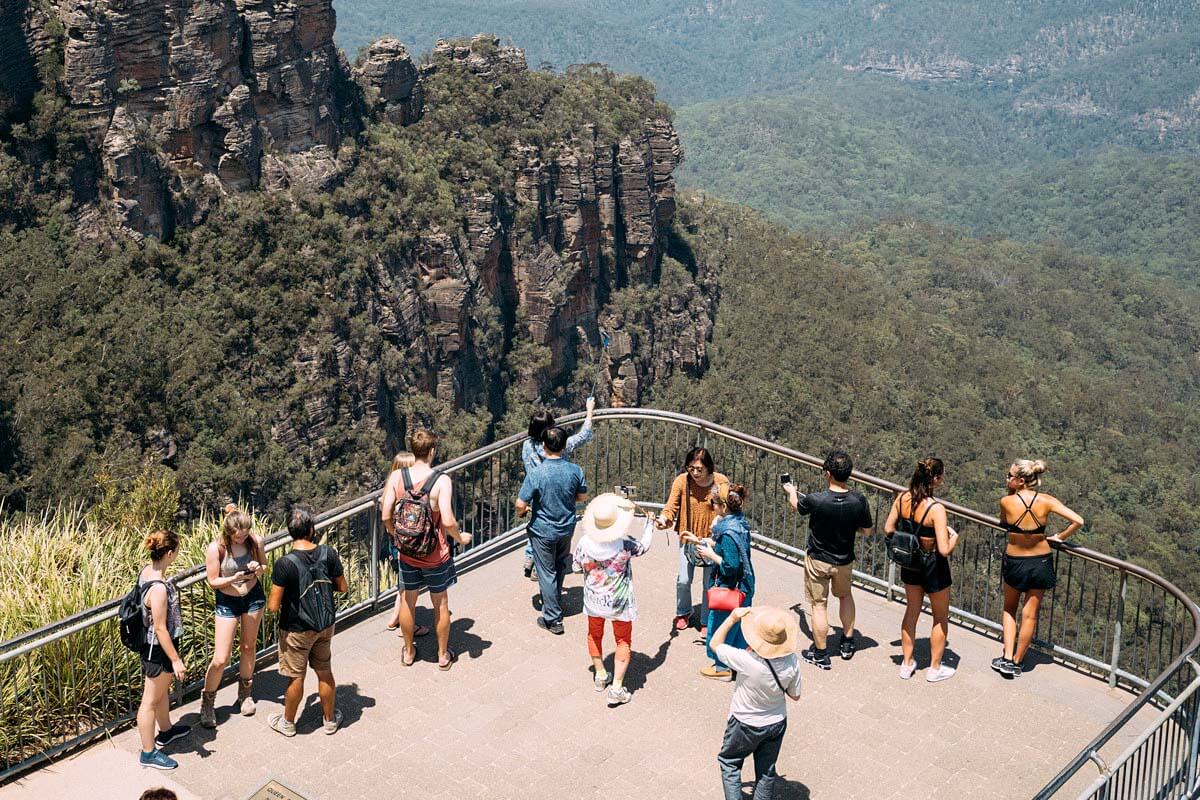 Three Sisters, Katoomba NSW. Credit: NSW Department of Planning, Housing and Infrastructure