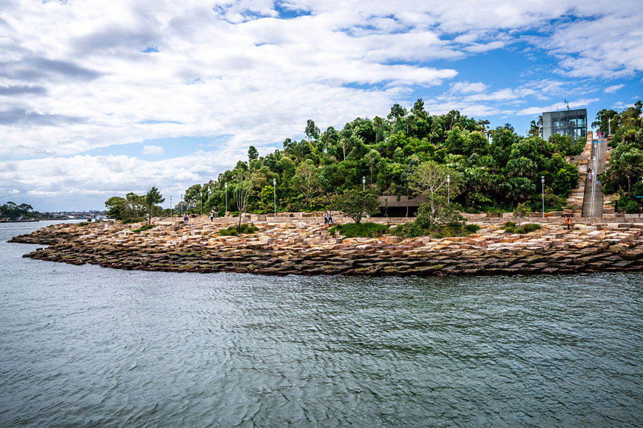 Barangaroo Reserve view from Marrinawi Cove, Sydney.