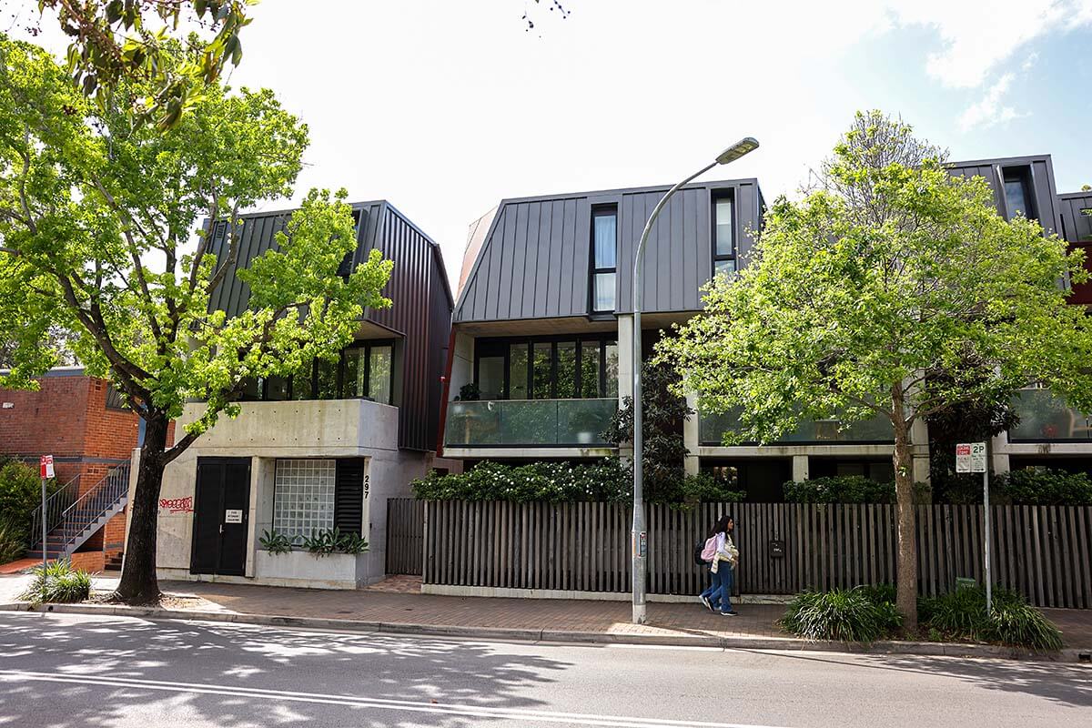 Terrace housing in Darlington, NSW. Credit: NSW Department of Planning and Environment