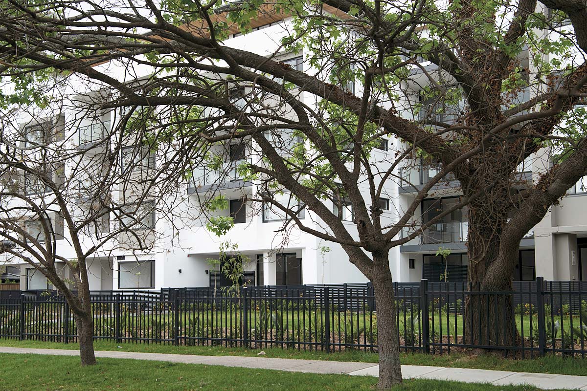 The exterior of a modern unit block in St Ives, NSW. Credit: NSW Department of Planning and Environment / Sarah Rhodes