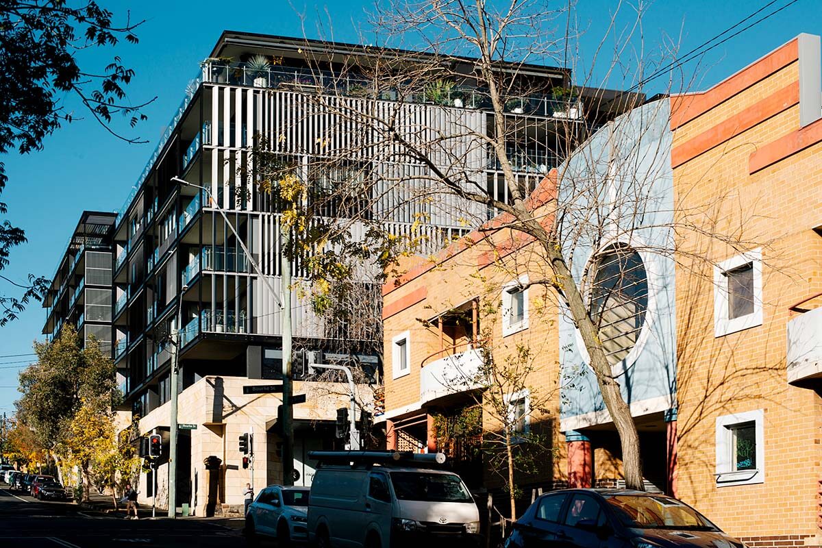 Medium density housing in Darlinghurst NSW. Credit: Lisa Madden/DPHI