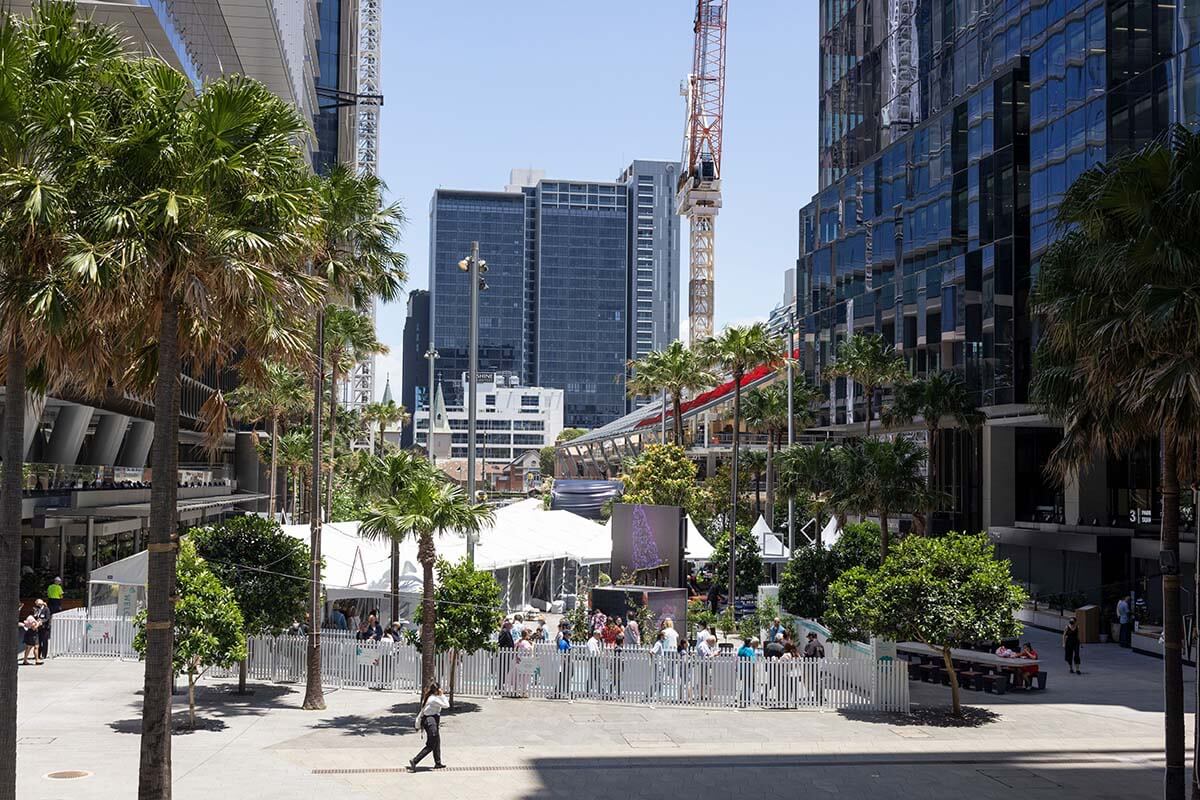 Location of the Sydney's Open for Lunch at Parramatta Square, Parramatta. Credit: Destination NSW