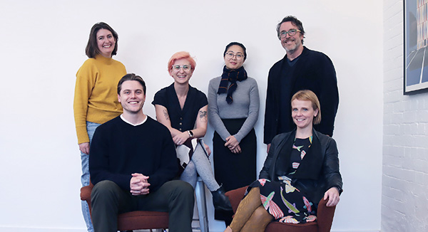 Group photo of the Sam Crawford Architects team. Credit: Jarrod Ruchalski