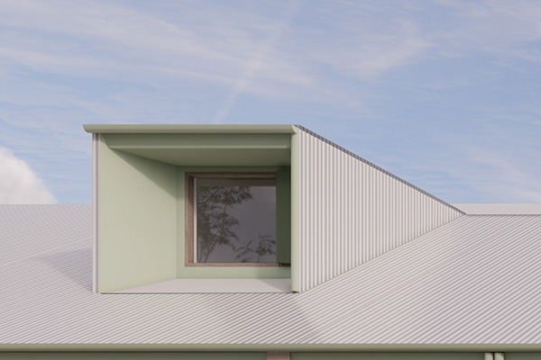 Example render of coloured design details reflecting the Australian landscape. Credit: Sam Crawford