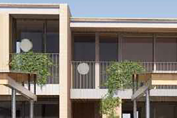 Example render of a lightweight balustrade creating a modern finish. Credit: Officer Woods Architects