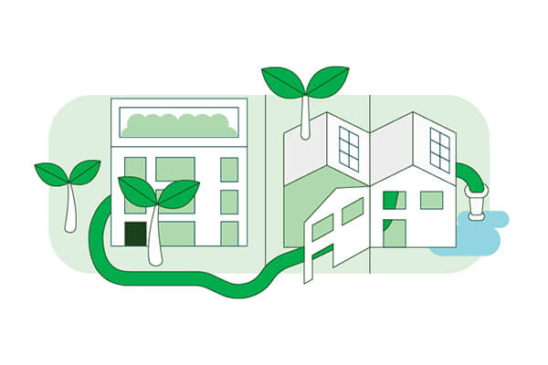 Illustration of how landscape design can be functional and sustainable. Credit: Felix Saw