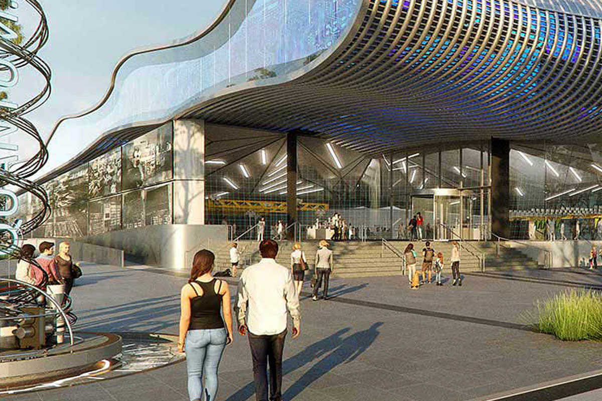 Artist's impression of Western Sydney Aerotropolis.