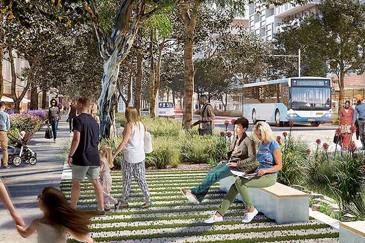 Artist's impression of Western Sydney Aerotropolis.