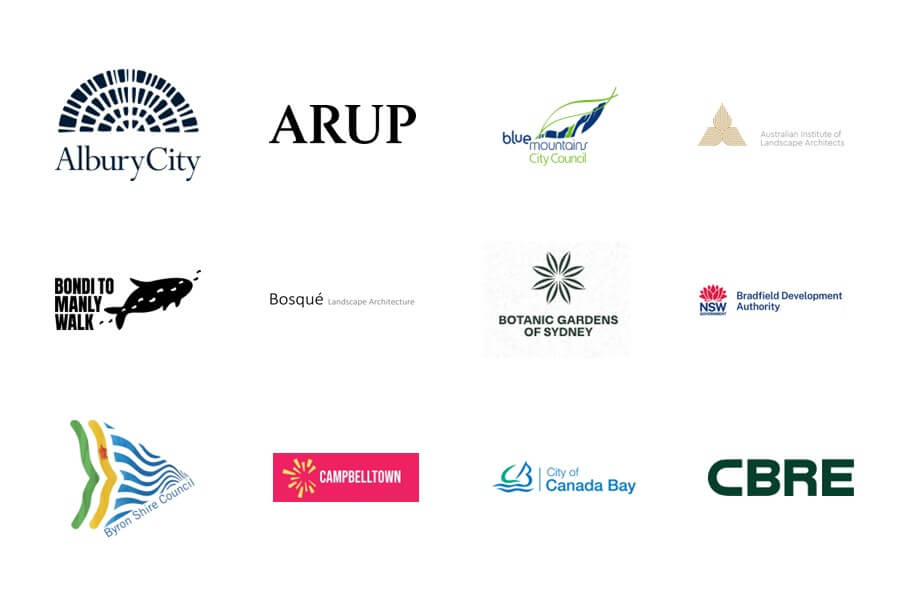 Current signatory network logos