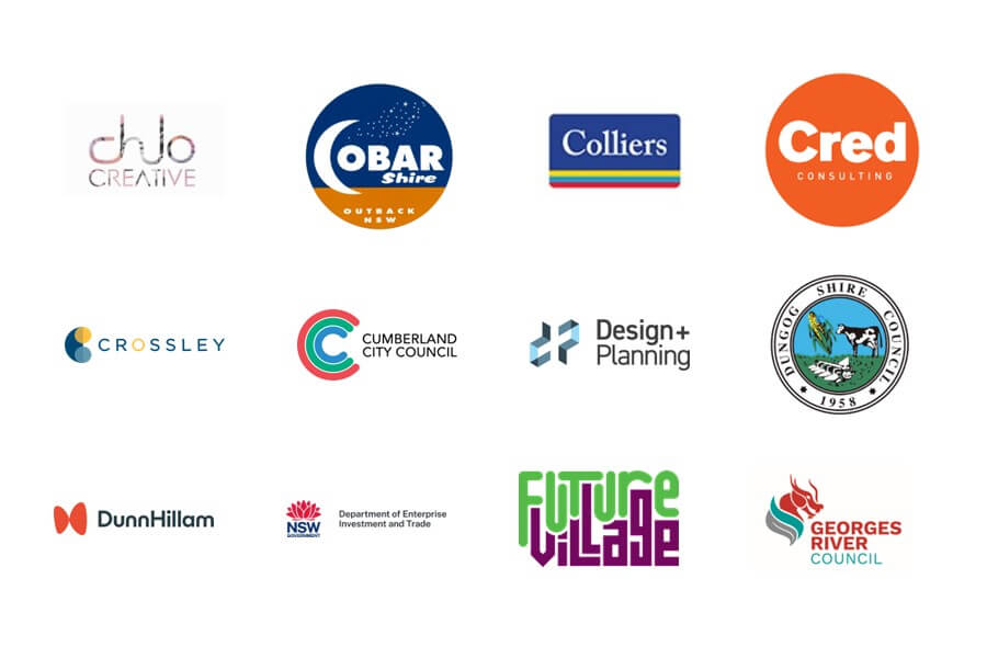 Current signatory network logos