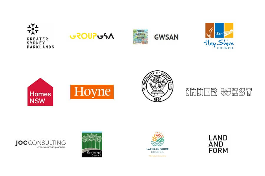 Current signatory network logos