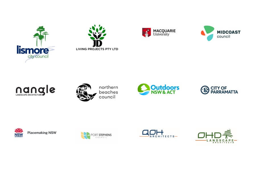 Current signatory network logos