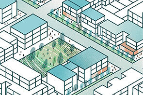 Illustration of integrating nature and low-rise homes. Credit: Felix Saw