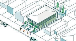 Illustration of Semis 01 design by Anthony Gill Architects. Credit: Felix Saw