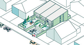 Illustration of Terraces 04 design by Officer Woods. Credit: Felix Saw