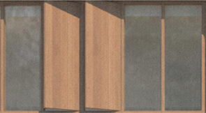 Feature of the Semis 01 design by Anthony Gill Architects. Credit: Anthony Gill