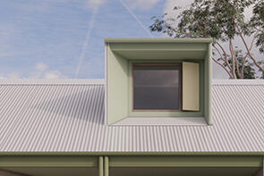 Feature of the Terraces 02 design by Sam Crawford Architects. Credit: Sam Crawford