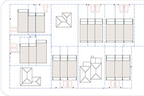 Feature of the Terraces 03 design by Officer Woods Architects. Credit: Officer Woods Architects