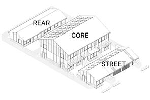 Feature of the Terraces 04 design by Other Architects x NMBW. Credit: Other Architects x NMBW