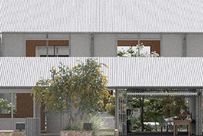 Feature of the Terraces 04 design by Other Architects x NMBW. Credit: Other Architects x NMBW