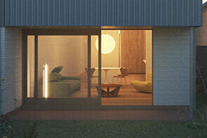 Feature of the Semis 01 design by Anthony Gill Architects. Credit: Anthony Gill