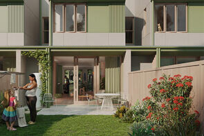 Feature of the Terraces 02 design by Sam Crawford Architects. Credit: Sam Crawford