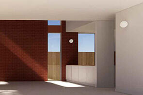 Feature of the Terraces 03 design by Officer Woods Architects. Credit: Officer Woods Architects