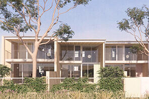 Feature of the Terraces 03 design by Officer Woods Architects. Credit: Officer Woods Architects